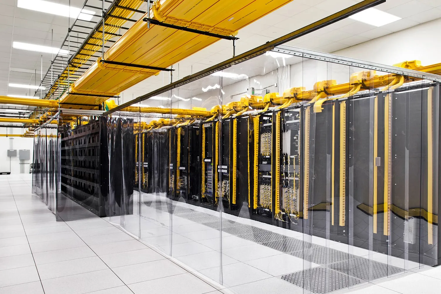 Structured wiring server room
