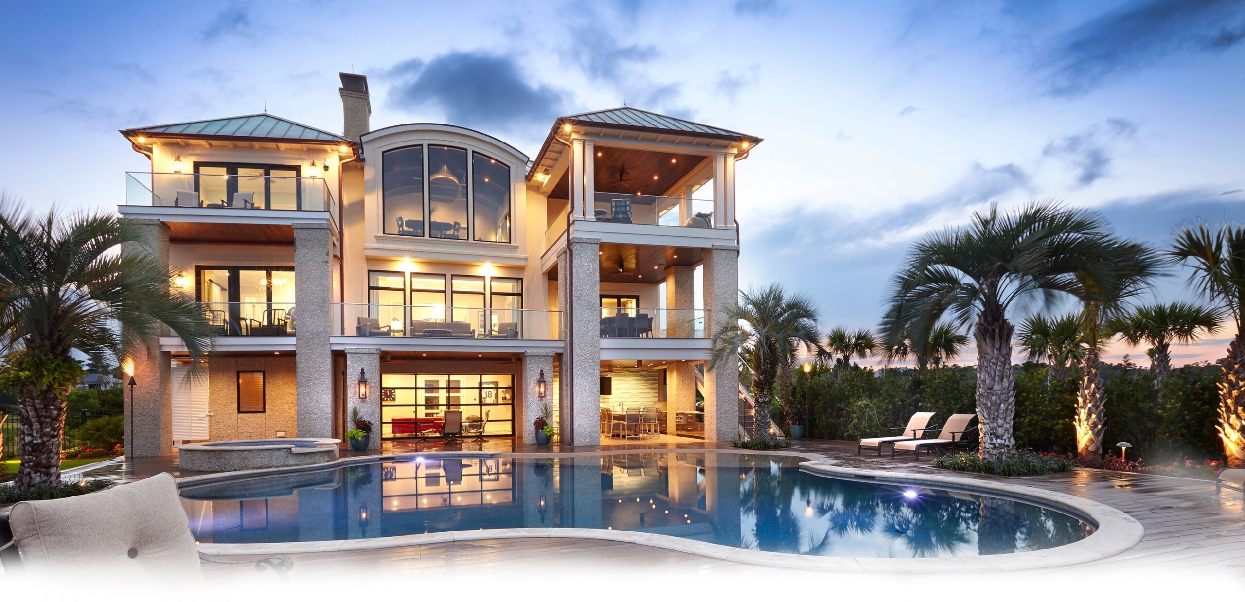 Luxury estate exterior